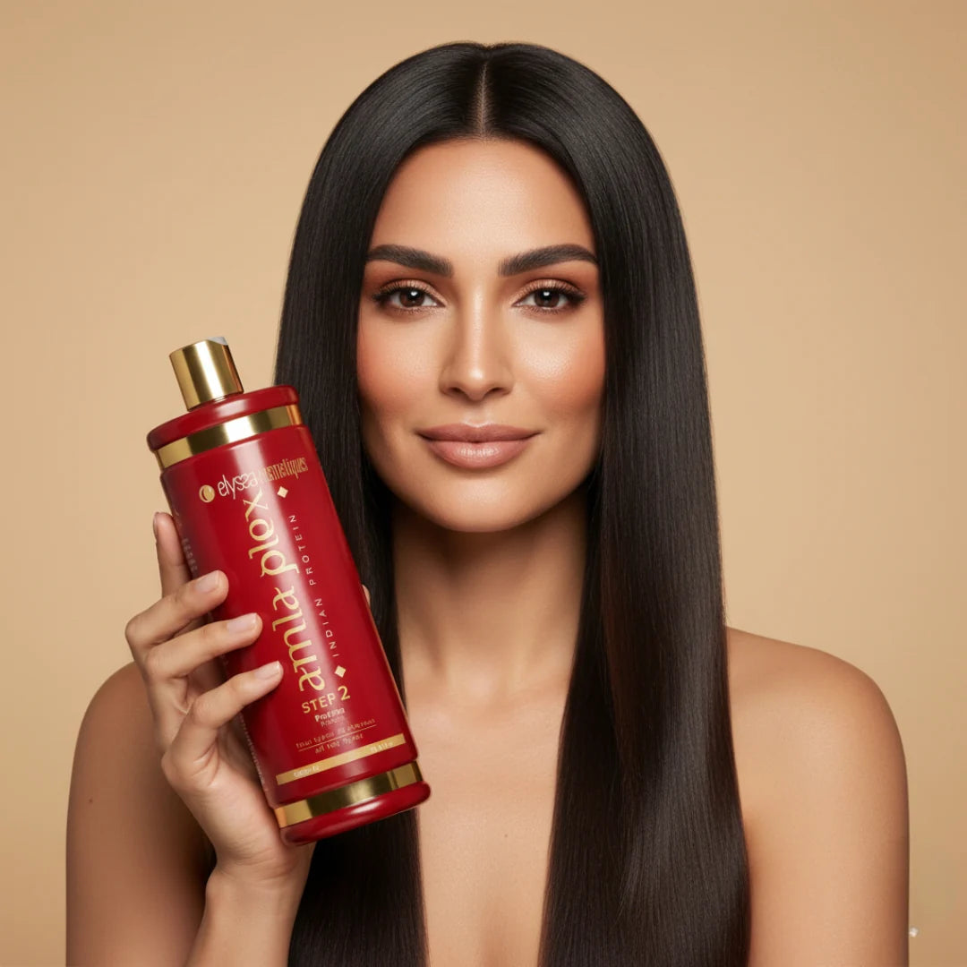 Texture cheveux après lissage